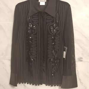 Nwt vincent blouse sz medium